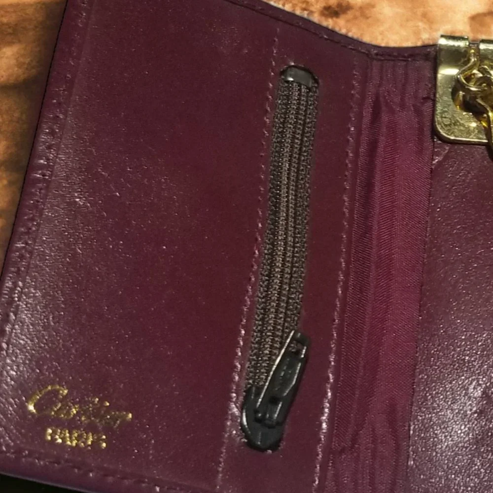 Cartier Key Holder Bordeaux Leather Authentic Cartier Key Holder Wallet - Picture 8 of 8